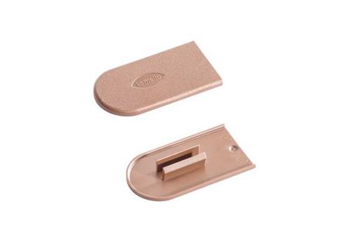 Lamello cabineo cover caps ral1011 (100 pcs)