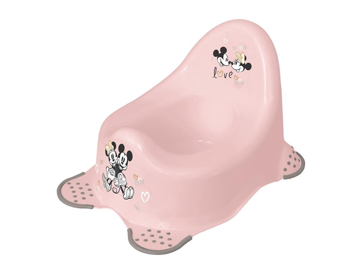Vasino custode Minnie Mouse rosa pastello