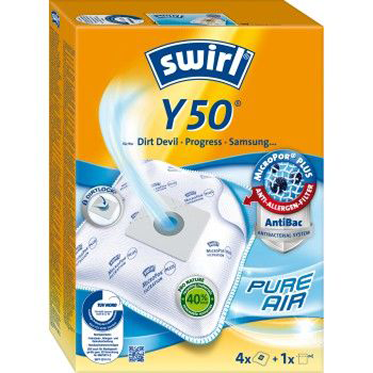Vortice? 1060358 - sacchetto per aspirapolvere swirl y50 4 mp + | 3 pezzi