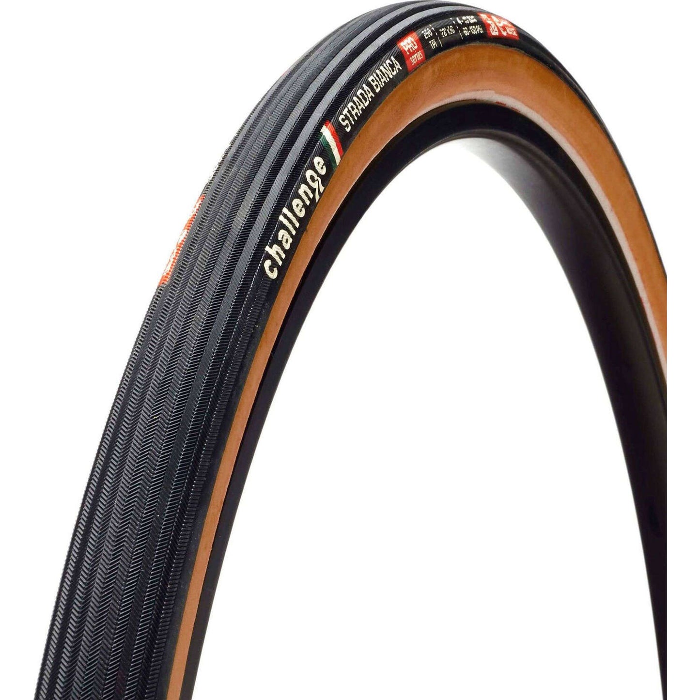 Sfida - Strada Bianca Pro Ot TLR 700x33C Black Brown