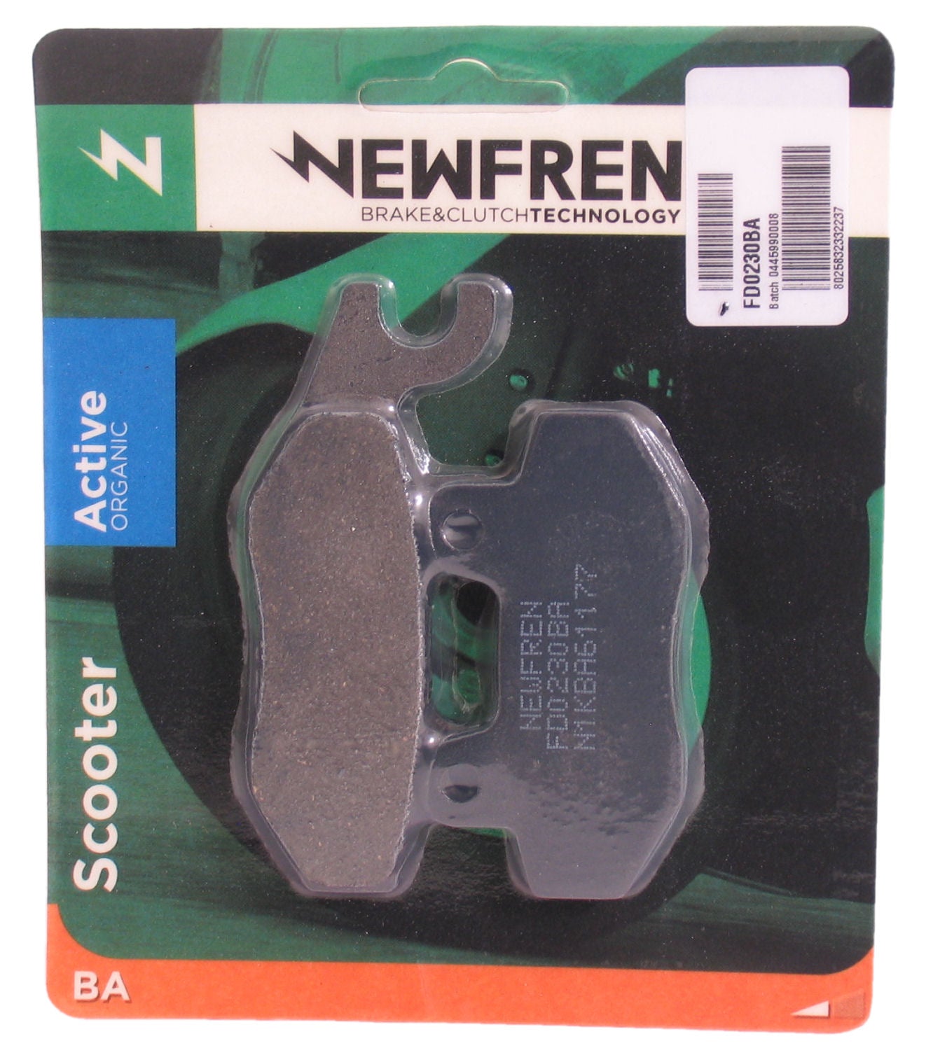 Set di blocchi freni Newfren FD0230 Agility, Filly TGB 303