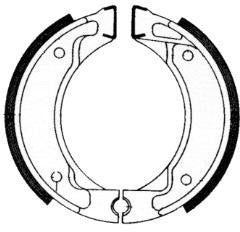 Rms Brake Segment Set RMS CPI Neos Jog BW-S booster