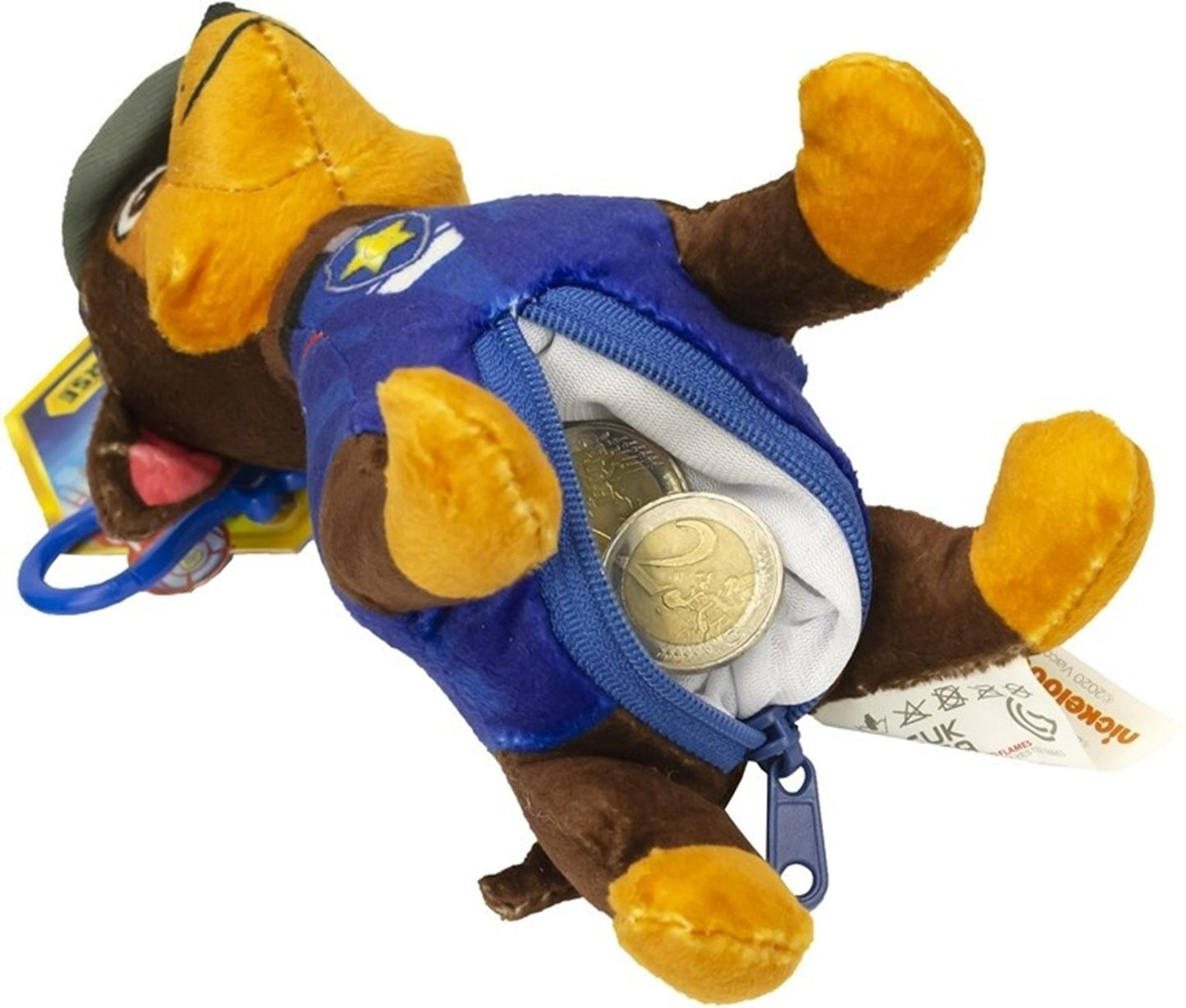 Portafoglio in peluche Paw Patrol 15 cm