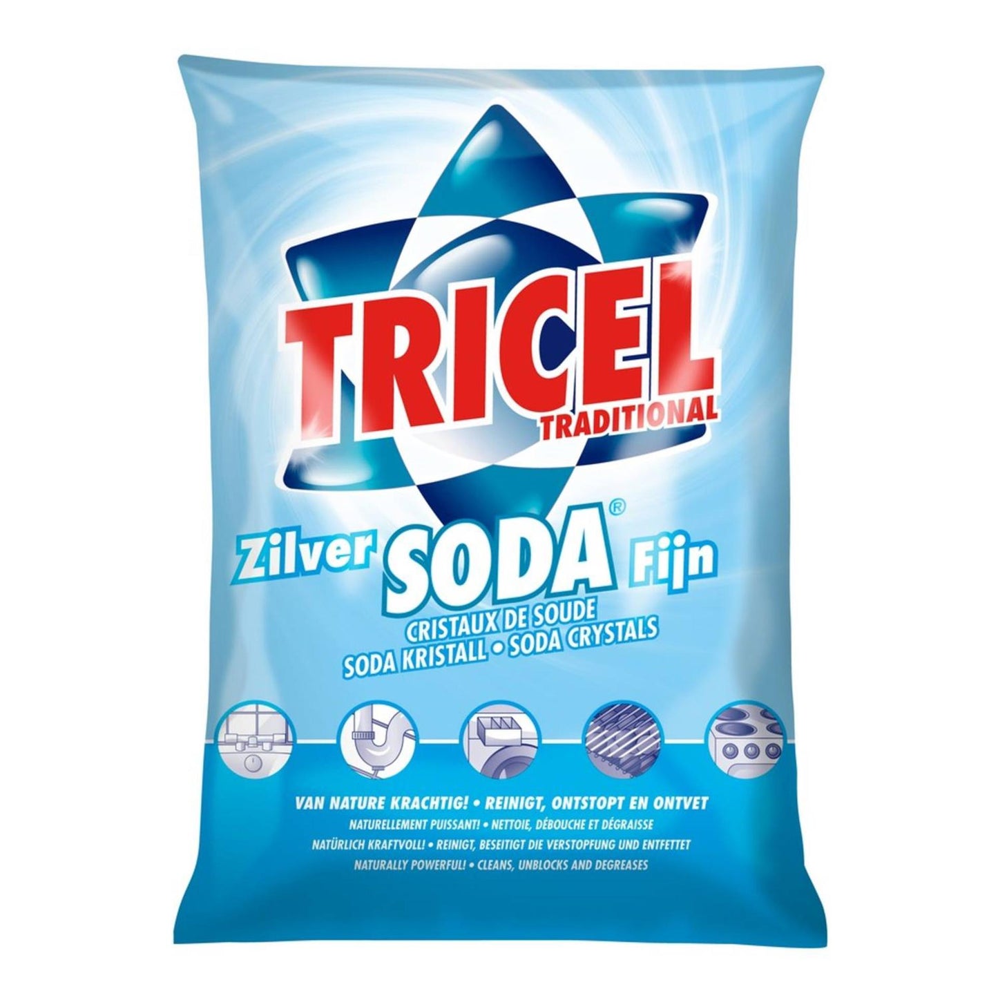 Soda d'argento Tricel fine 1kg