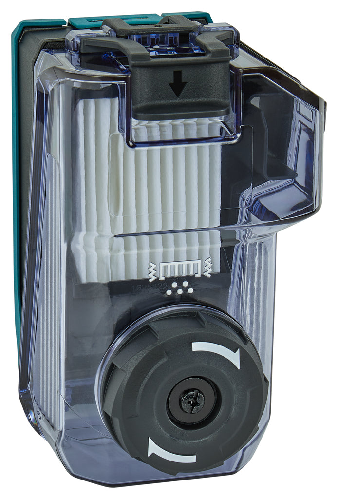 Scatola raccoglipolvere accessori Makita con filtro hepa per polveri sottili dx16 - 1911p5-0
