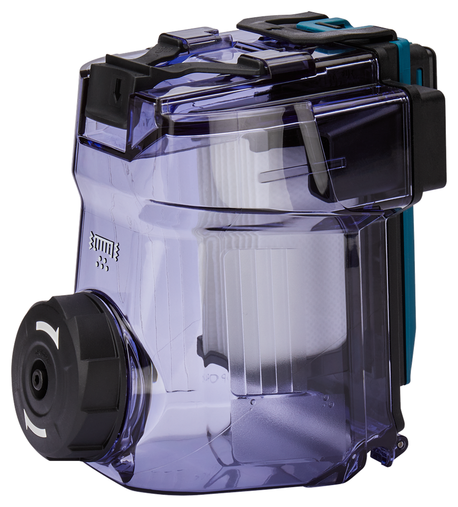 Scatola raccoglipolvere accessori Makita con pulizia filtro e filtro antipolvere hepa - 191f49-8 191f49-8