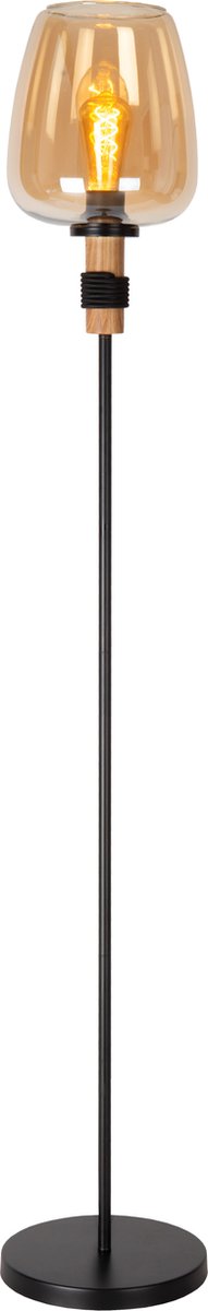 Lucide ilona - lampada da terra - ø 34 cm - 1xe27 - ambra