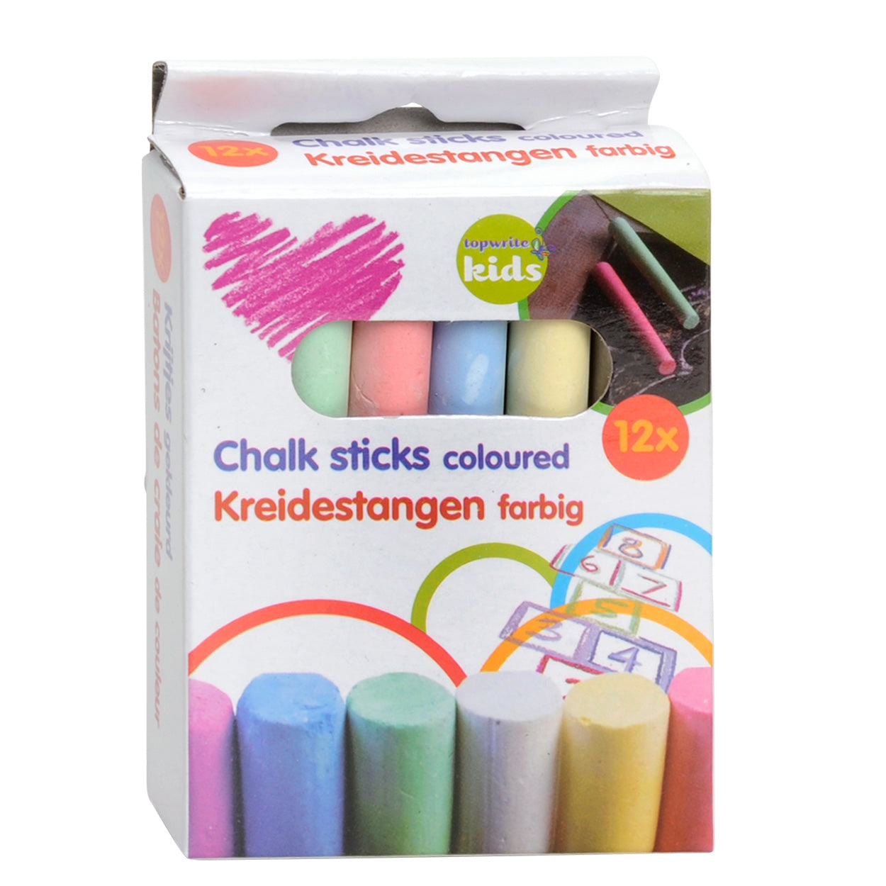 gesso scolastico colorato