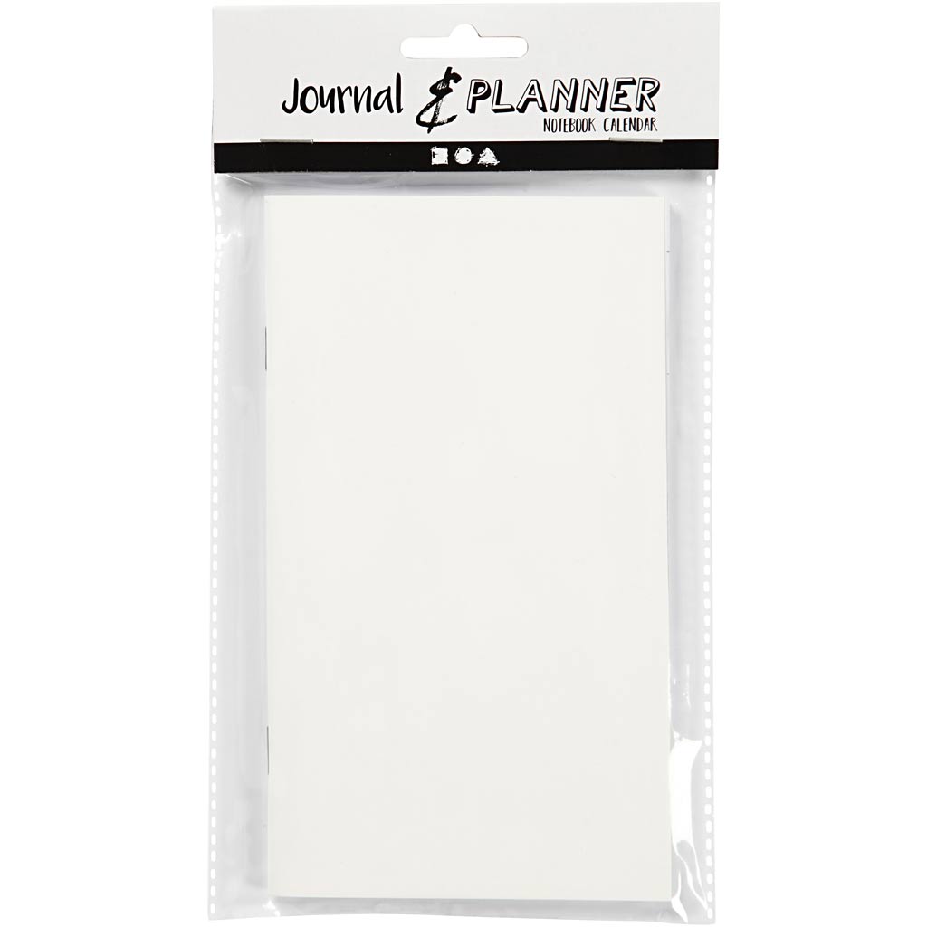 Cuaderno de empresa Creativ, medidas 9,5x16,6 cm, número de páginas 34, 100 gr, blanco, 1 unidad