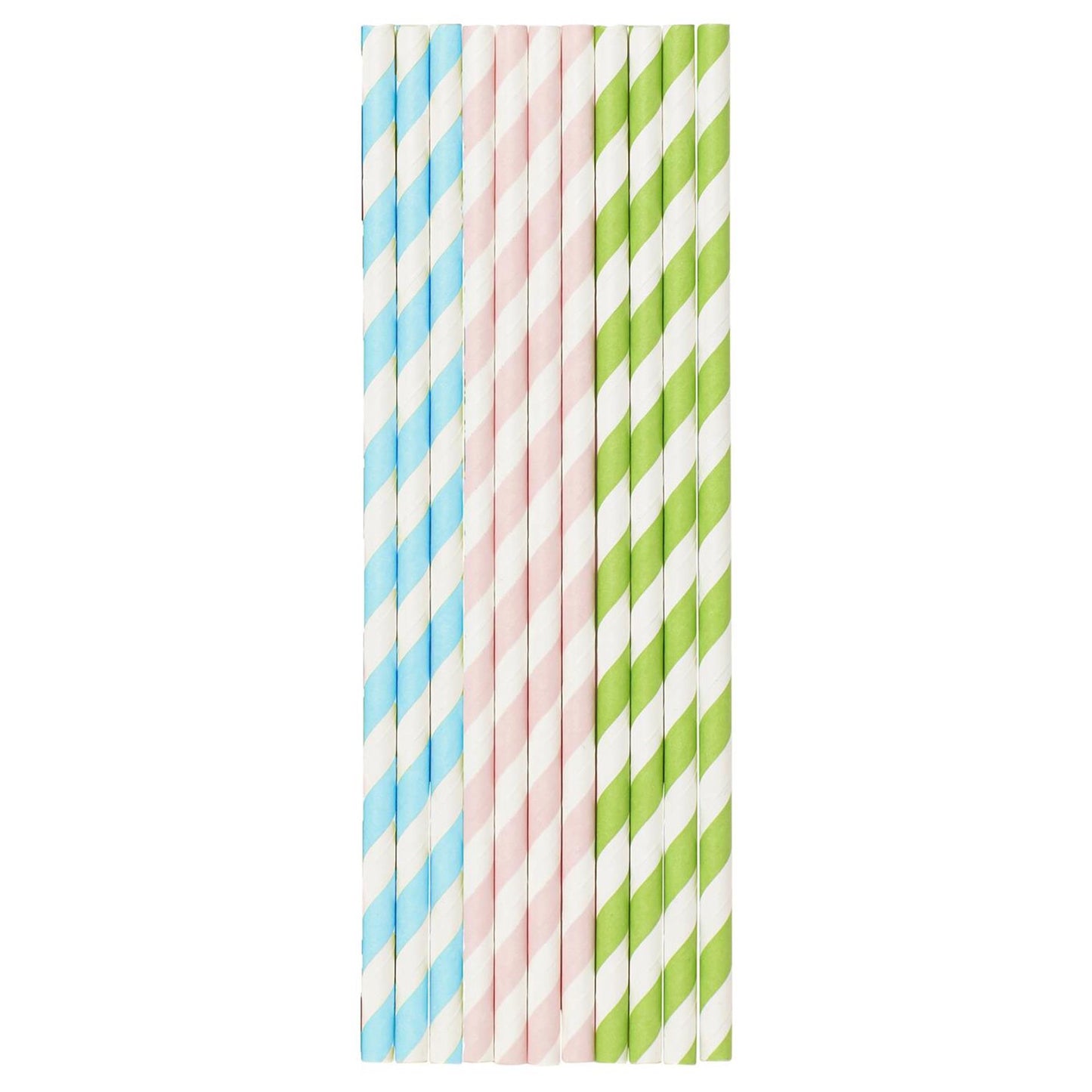 Duni cannucce di carta pastelli 20 cm 25 pz