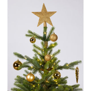 Kaemingk Bolas navideñas de poliestireno brillante, mate, mezcla de purpurina Ø8cm