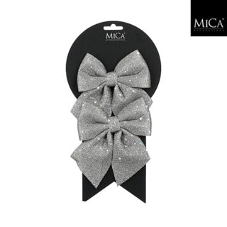 Arco Edelman argento 2 pezzi - l12xl13xh1cm | 5 pezzi