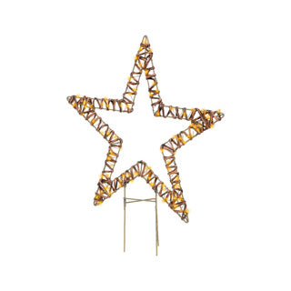 Kaemingk micro led paletto leggero in vimini lunghezza esterna fissa.1 cm x l.48 cm x h.54 cm