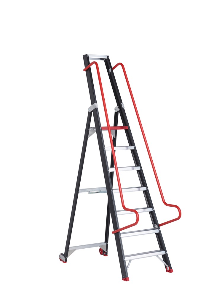 Altrex taurus escalera de almacén simple sin ascensor tme 7 - 193207