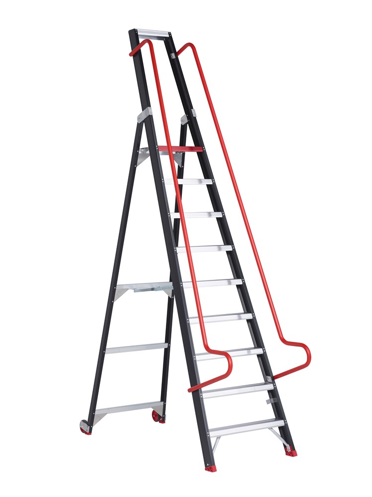 Escalera de almacén de un solo acceso Altrex taurus tme 9 - 193209