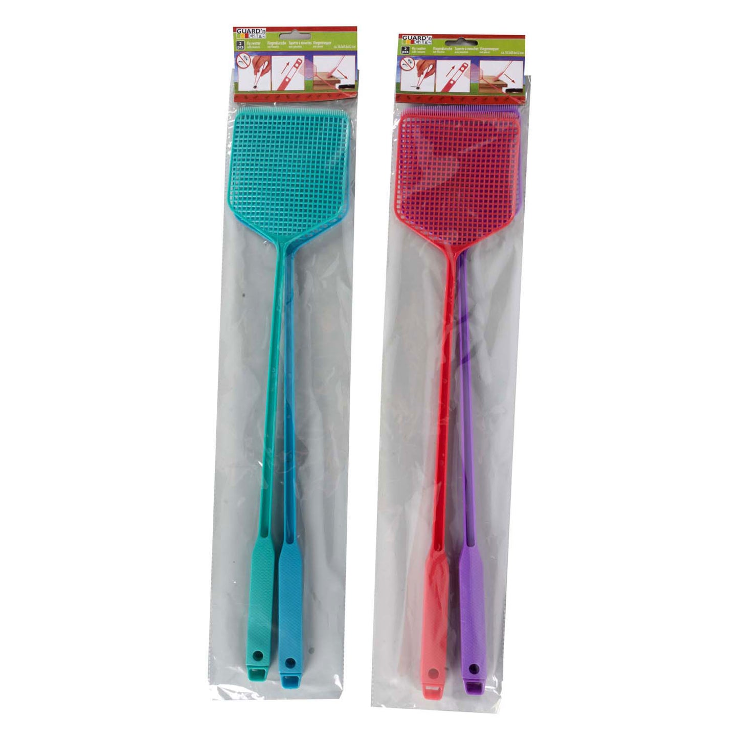 Guard'n Care Guardn Care Vliegenmepper con pinzas 2 piezas