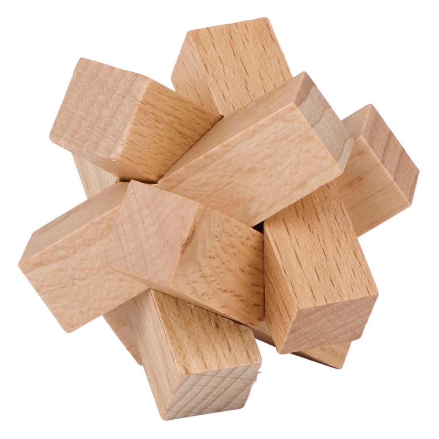 Rompecabezas de cerebro de madera