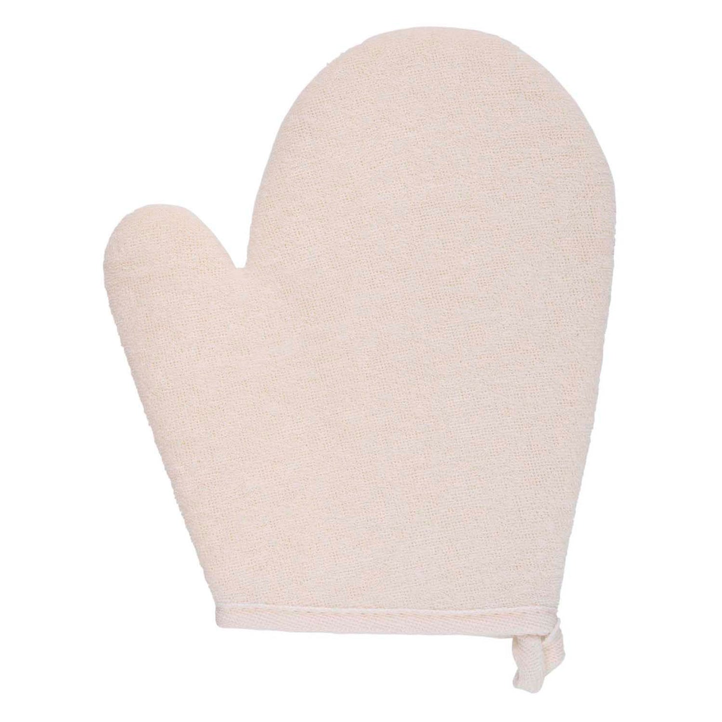 Guante de baño rayas