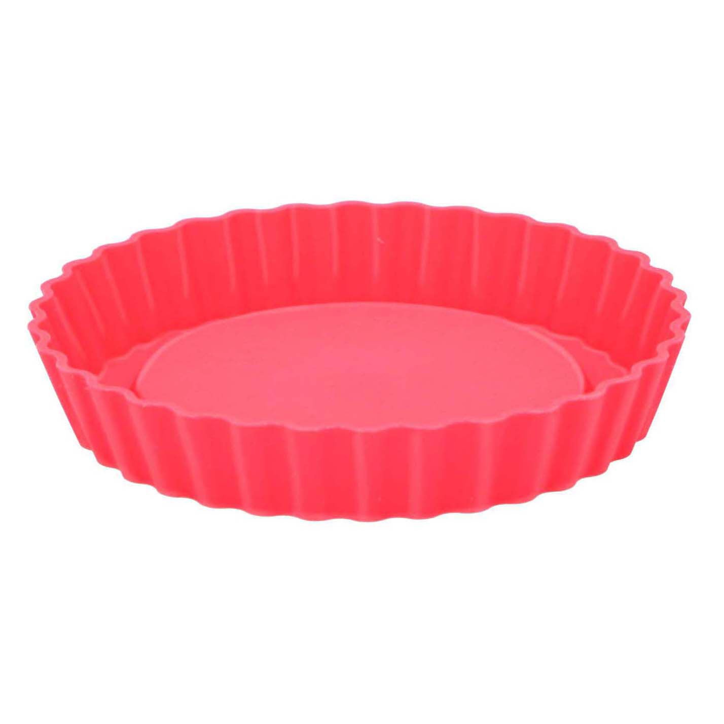 Stampo da forno in silicone rotondo, 4 pz