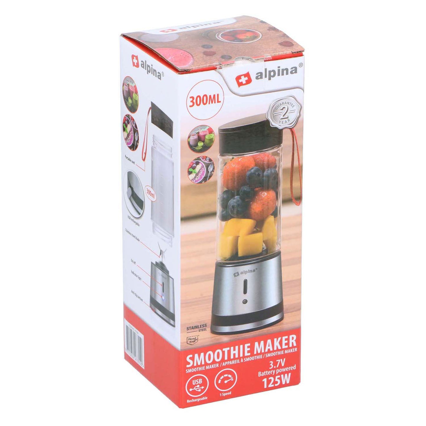 Batidora Alpina 125w, 300ml