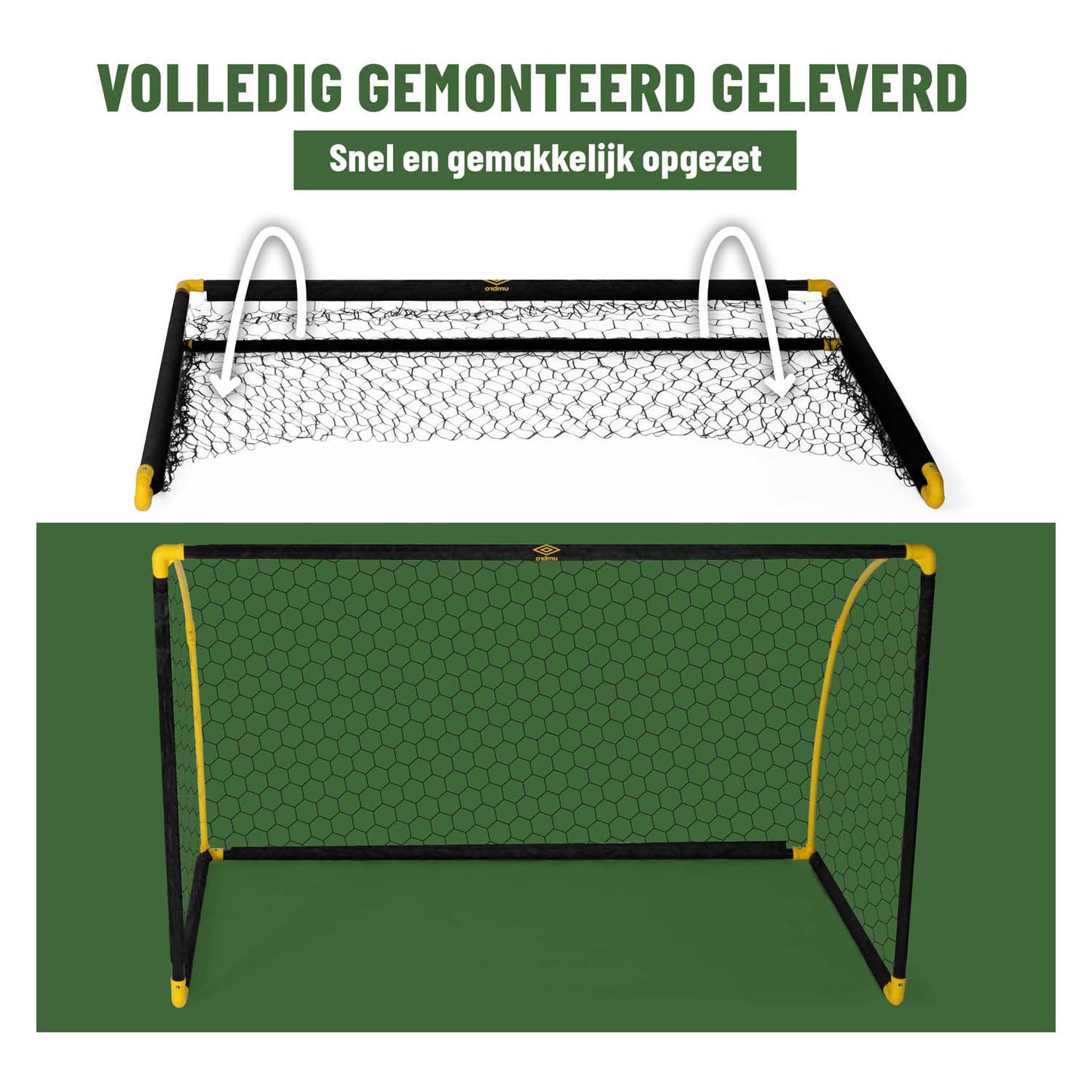 Porta da calcio 180x90x120cm