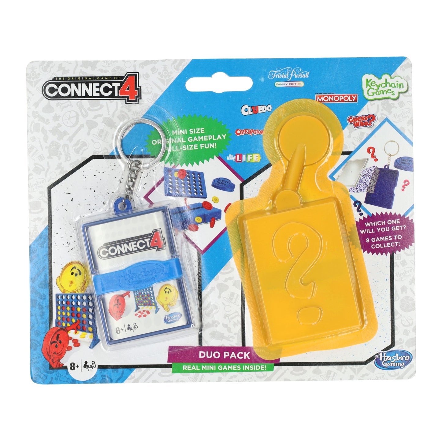 Portachiavi minigioco Hasbro quattro di fila