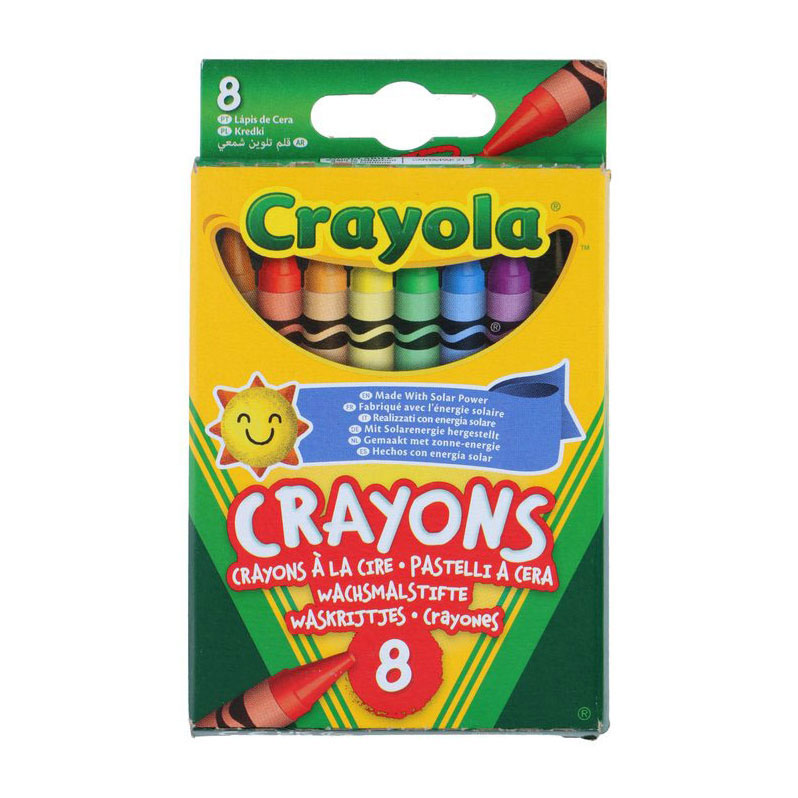 Crayola crayones de cera - 8 ud.