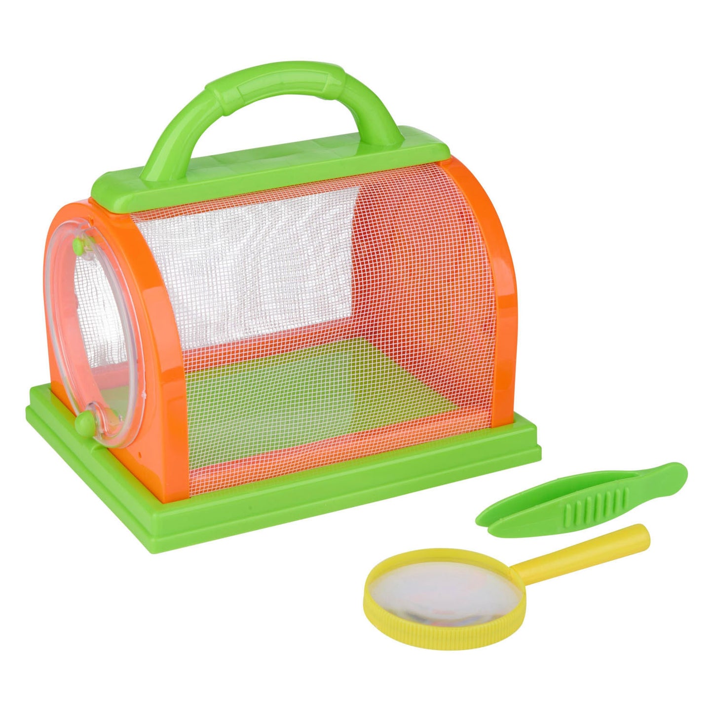 Eddy Toys scatola per la scoperta degli insetti - scatola per la cattura degli insetti con lente d'ingrandimento e strumento per la raccolta - giocattoli educativi da esterno