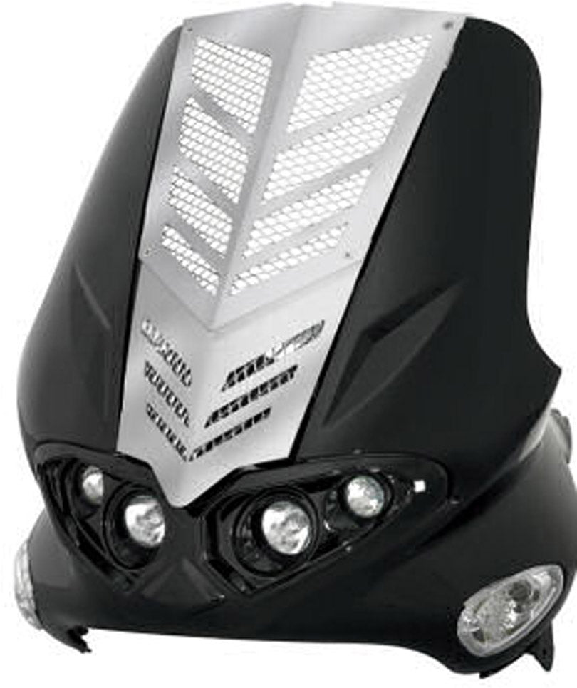 Opticparts df Griglia anteriore vecchio modello alluminio argento