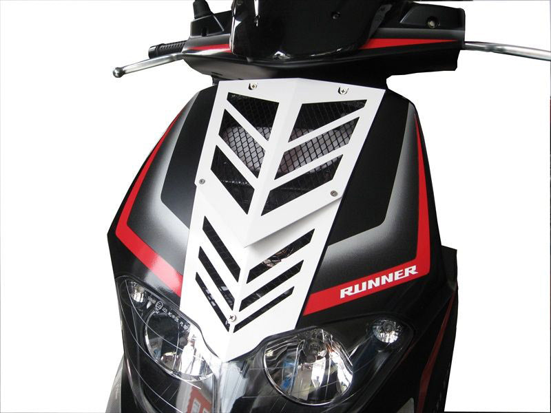 OpticParts DF pre -frontooster runner SP Nuovo modello in alluminio bianco