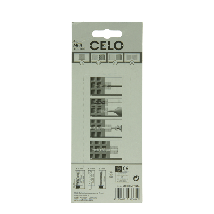 Celo 1065491 - multifunctionele raamplug mfr 10-100 sb tx | 5 stuks