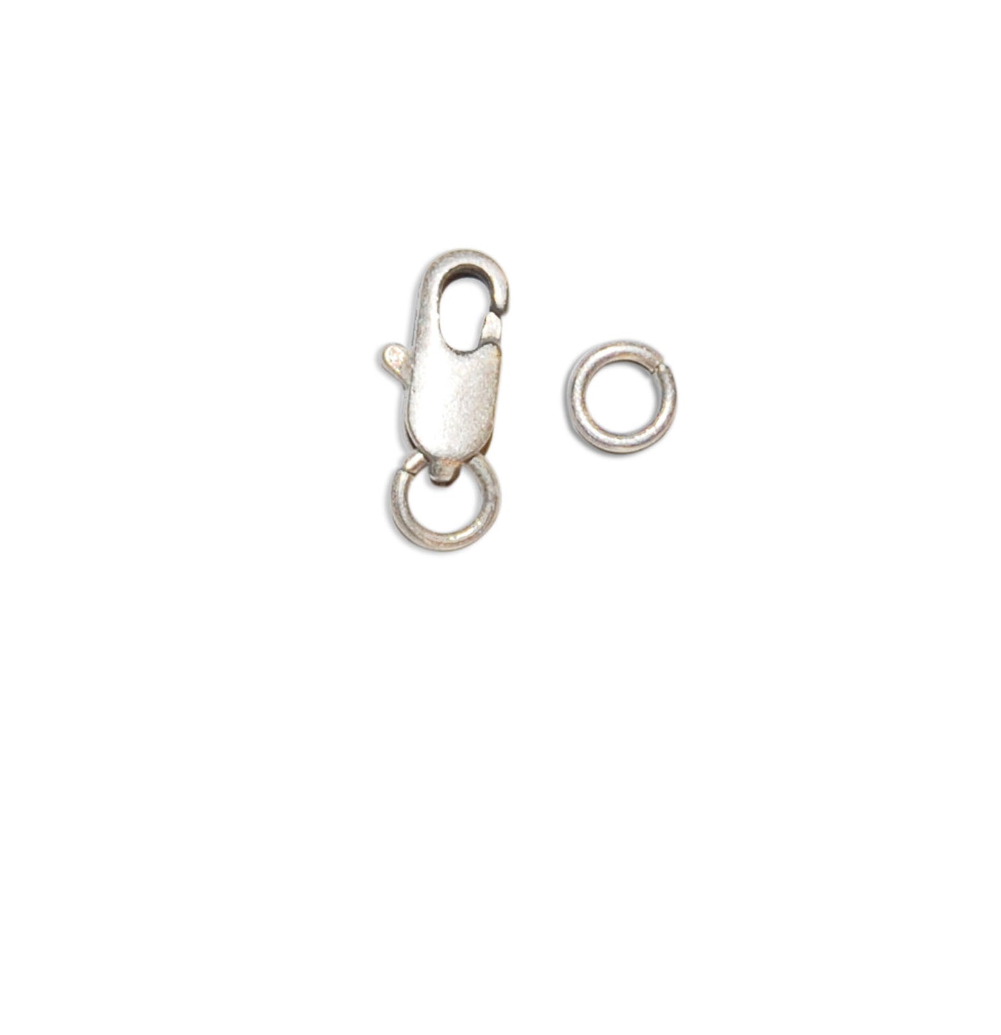 Vaessen creative • chiusura a moschettone da 11 mm placcata in argento