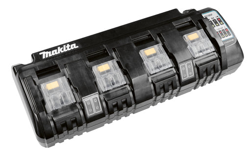 Caricabatterie Makita DC18SF per 4 batterie