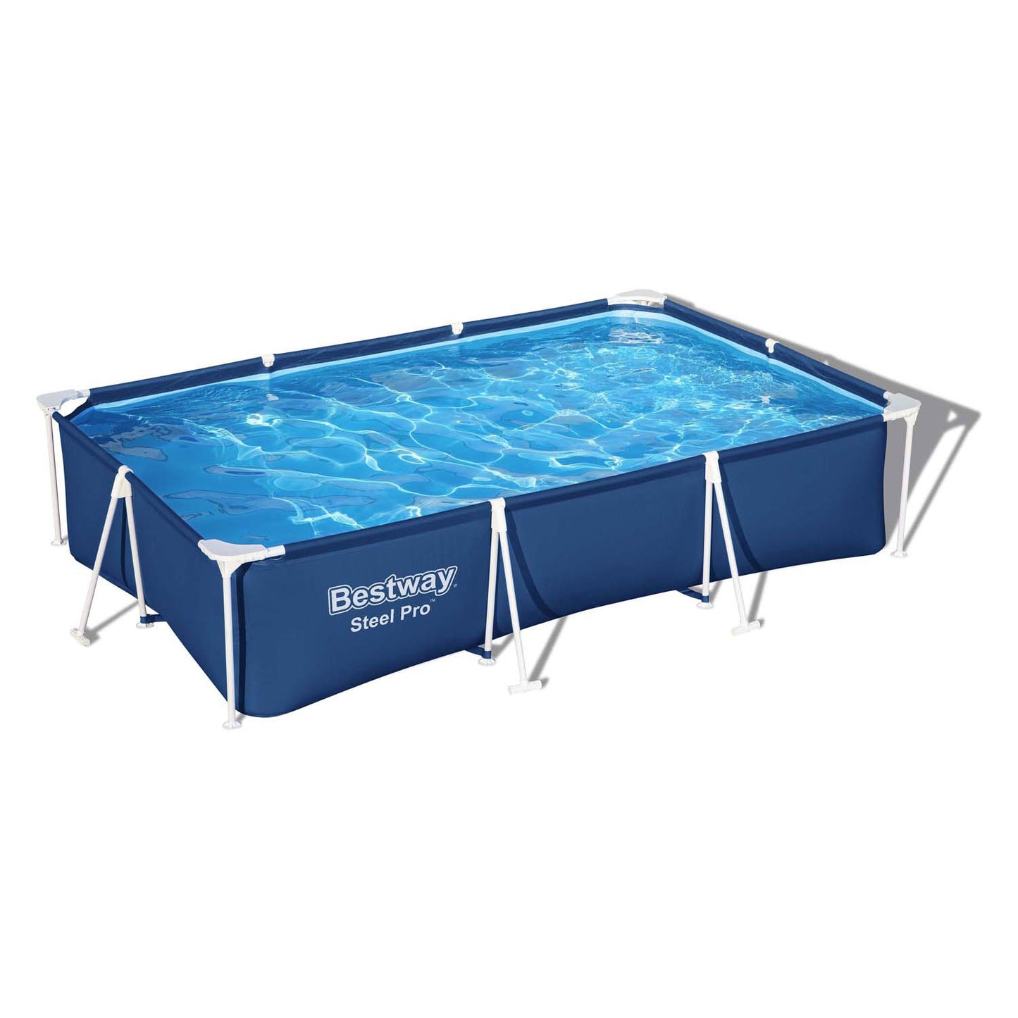 Bestway Swimming Pool Steel Pro Rectangle, 300 cm