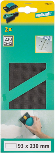 Rejillas Wolfcraft | sc | k220 | 93 x 230 mm | 2 piezas - 1987000