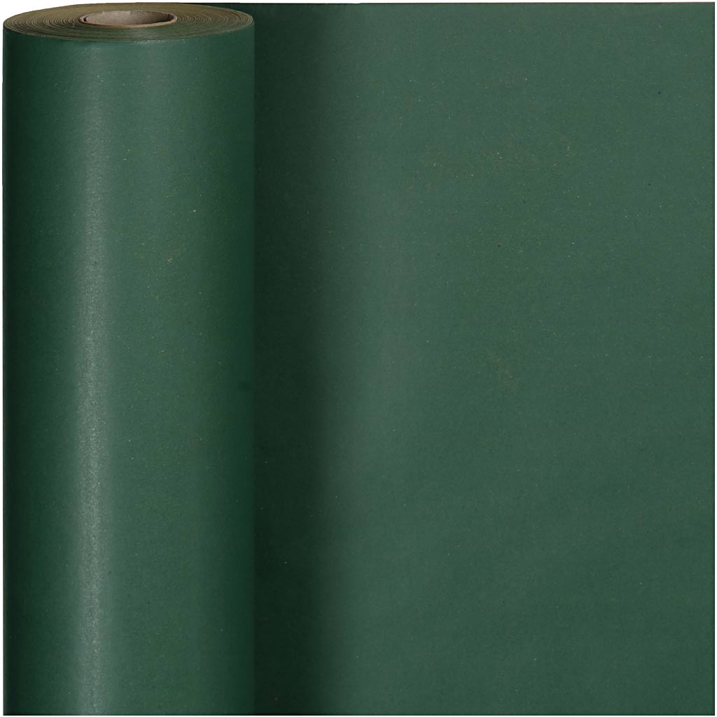 Papel de regalo vivi gade, ancho: 50 cm, 60 gr, verde, 100 m 1 rollo