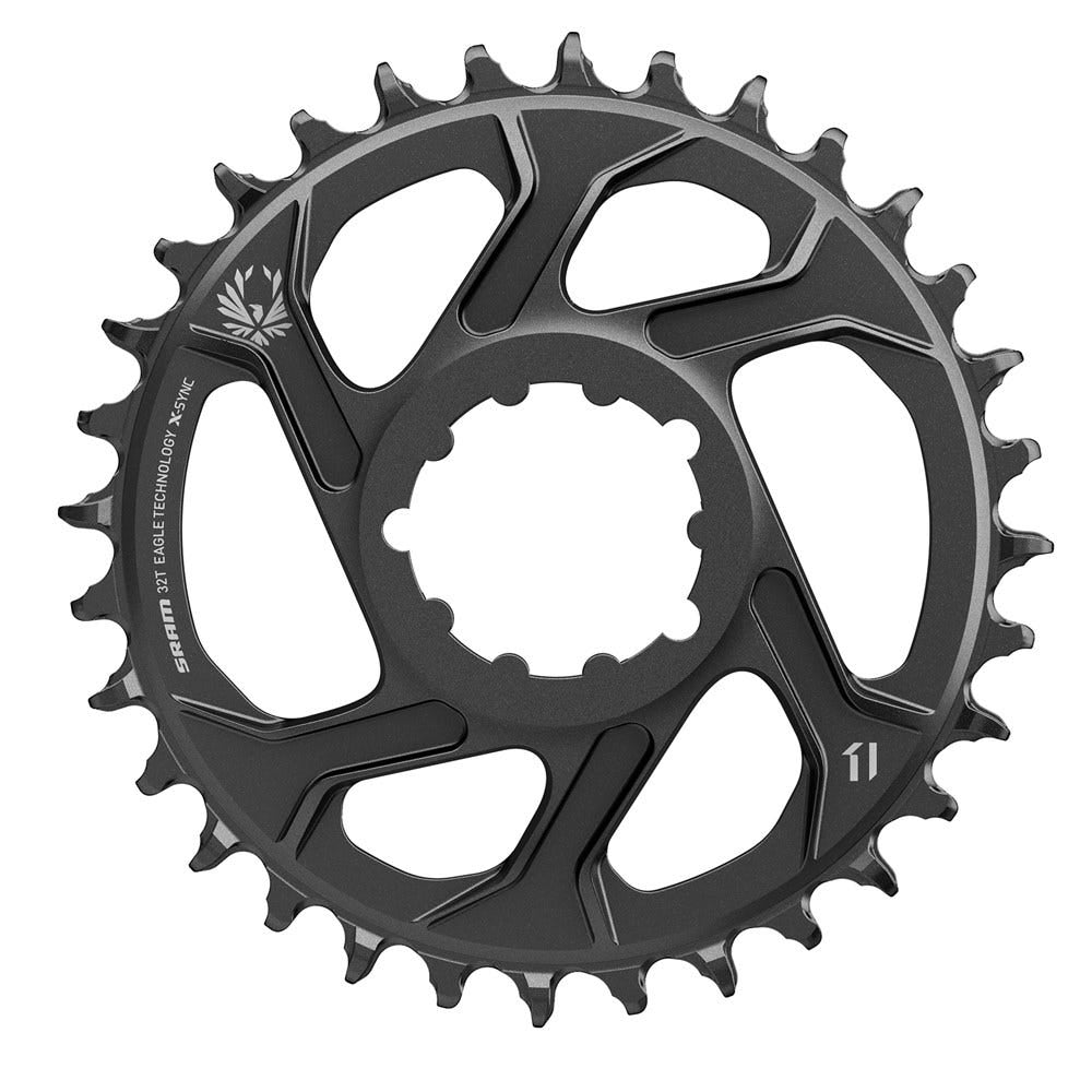 Anello a catena Sram X-Sync 2 32T Nero