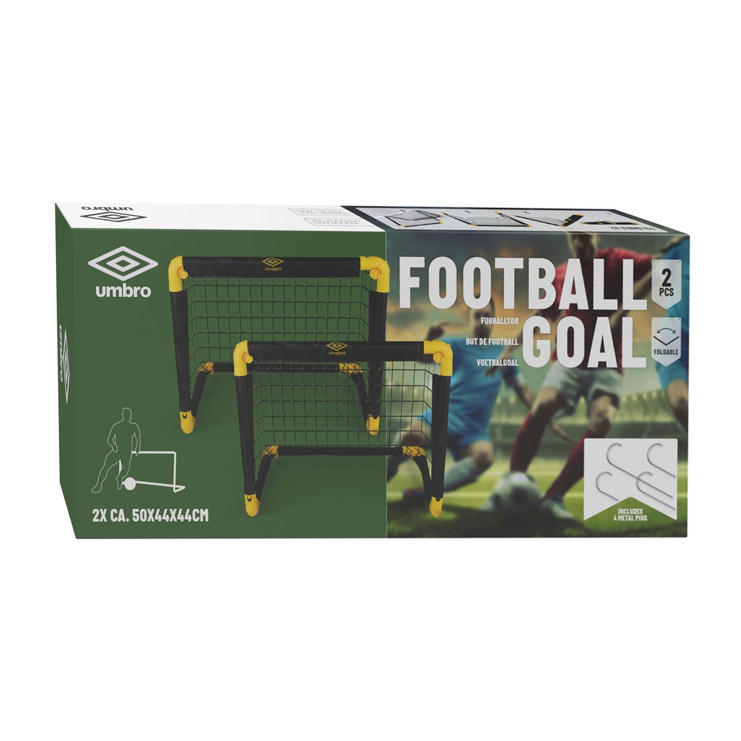 Meta de fútbol de Umbro, 2st.