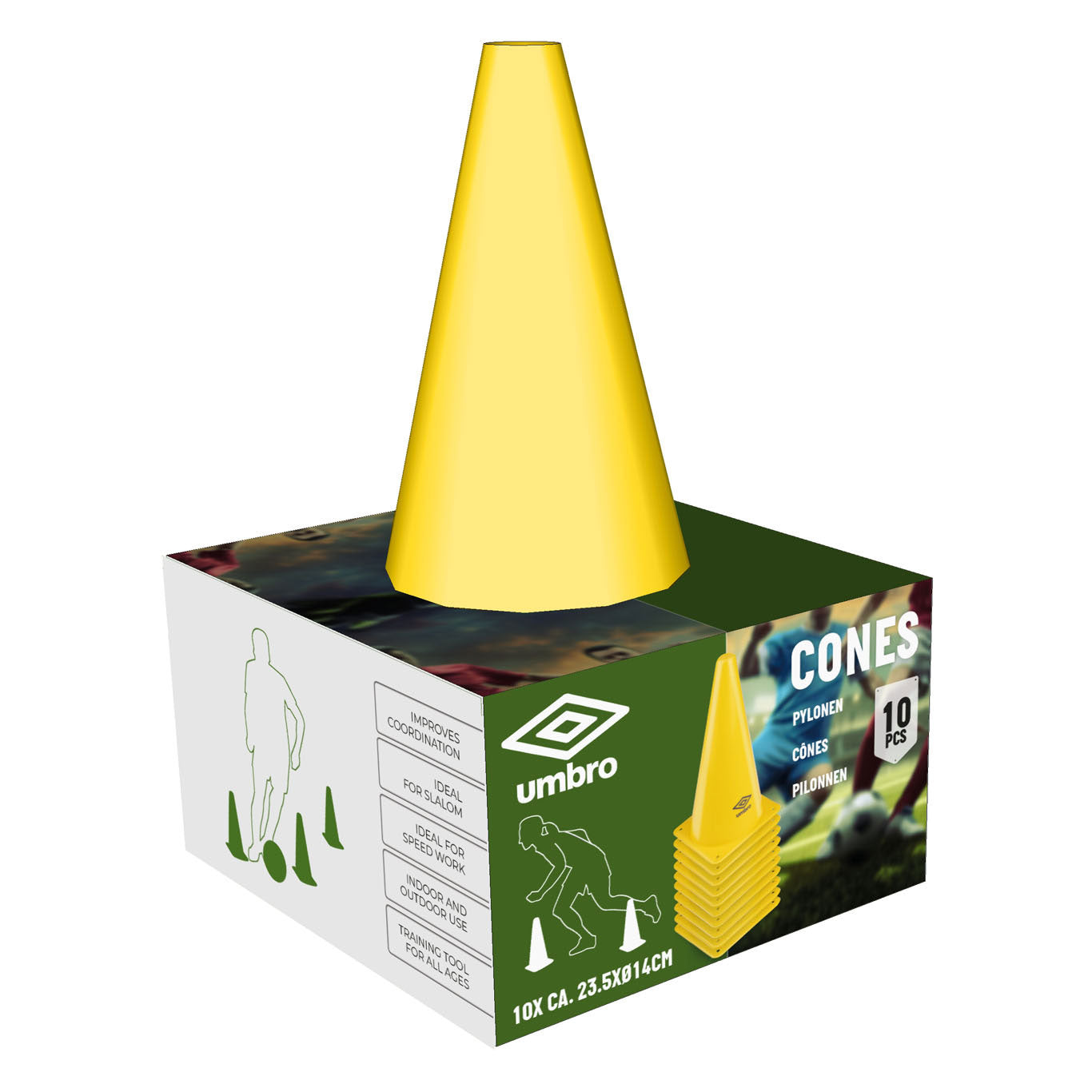 Umbro Pylons, 10º.