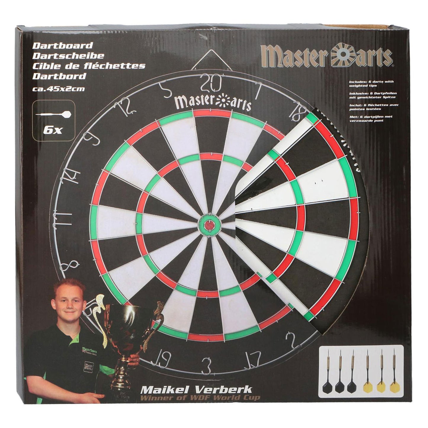 Darts maestro dardo tablero de dardos con flechas