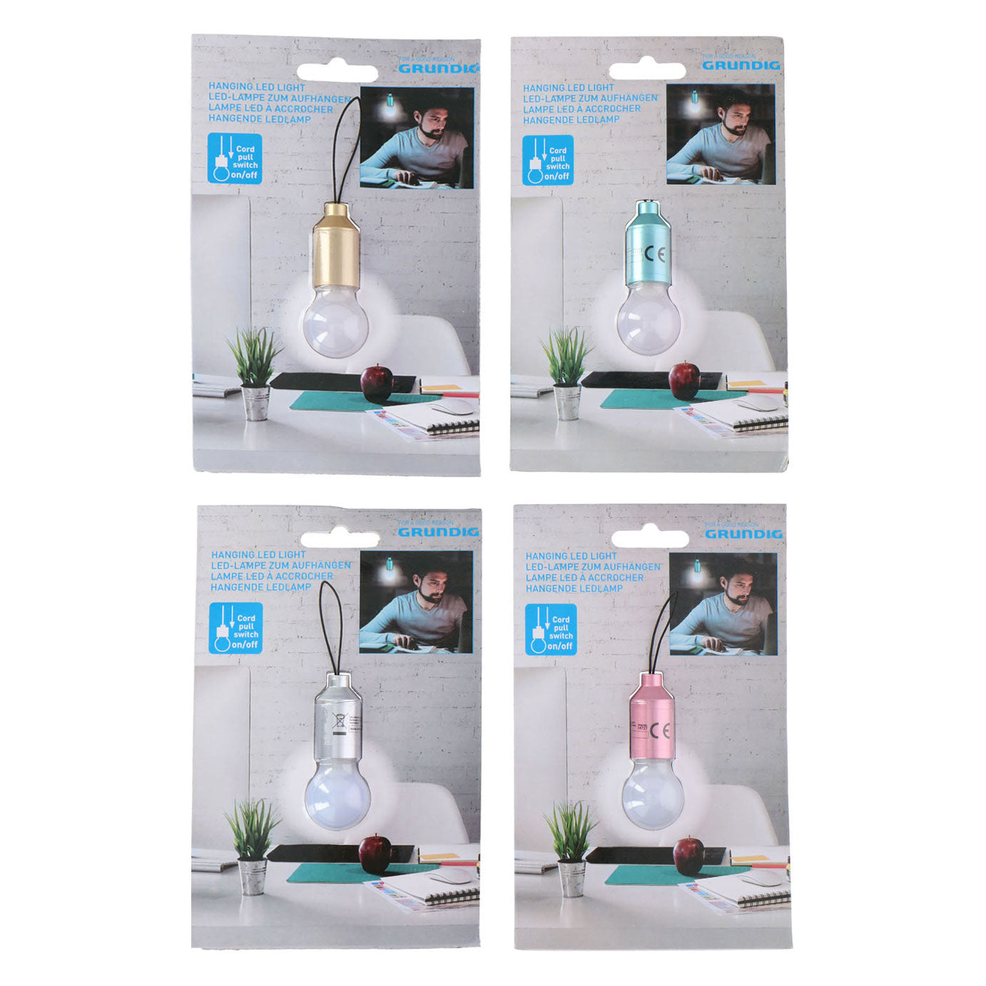 Colore della lampada a led con ciondolo