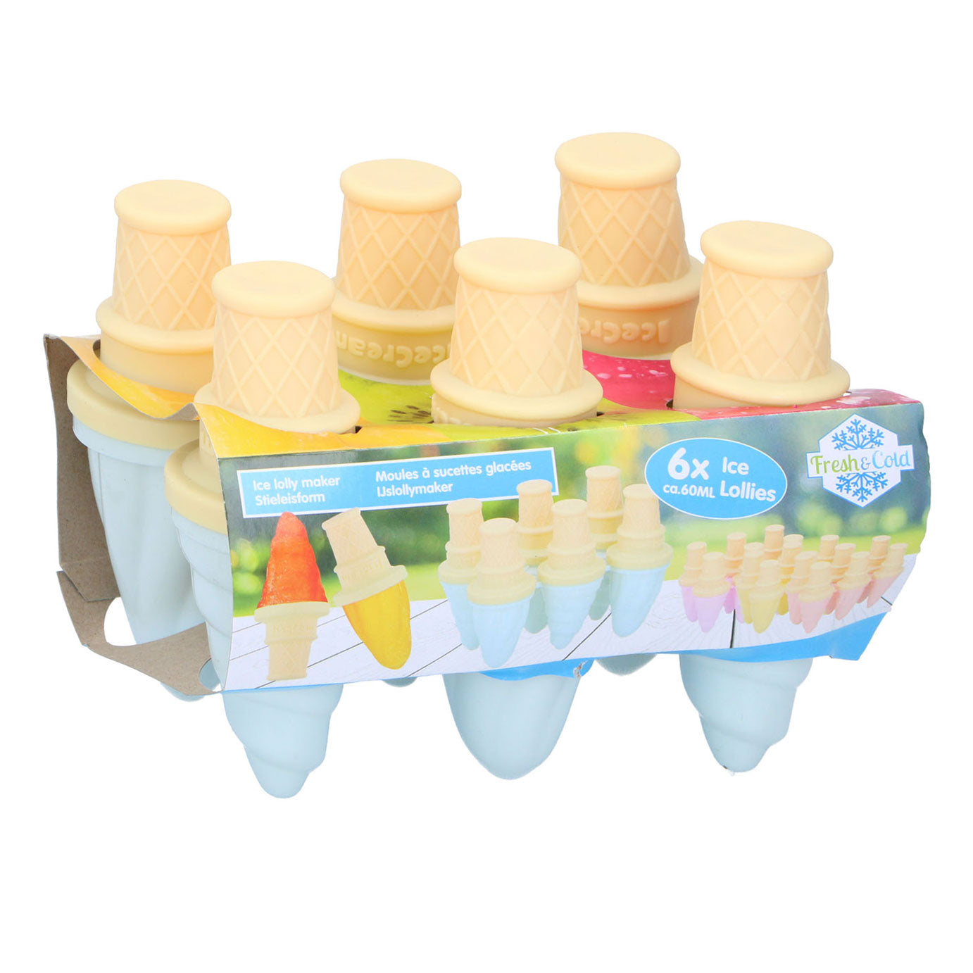 Iicelolly Maker 60ml, 6dlg.