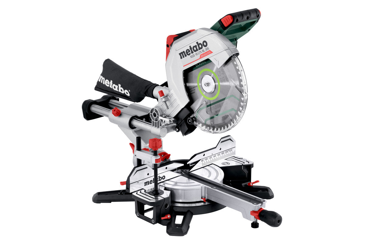 Troncatrice a batteria Metabo kgs 18 ltx bl 305 18 v | 8,0 ah | incl. 2 batterie e 1 caricabatterie - 614305810
