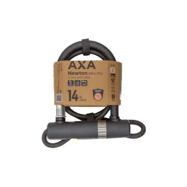 Set serrature Axa newton pro u-lock mini