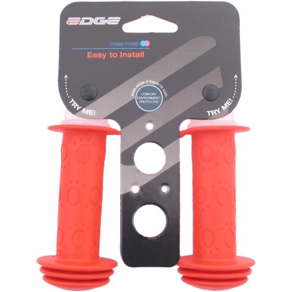 Edge Kiddy Kinderfiets Handvatten - 96mm, Rood