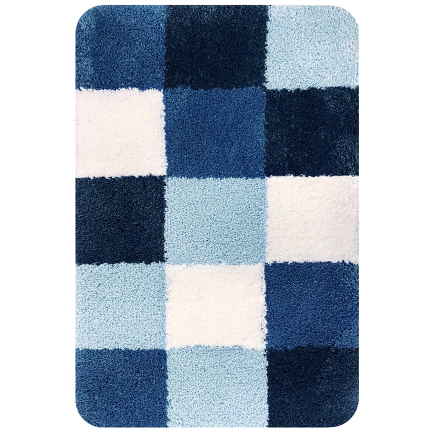 Dutch House Bath Mat Brest 60x90 cm blu