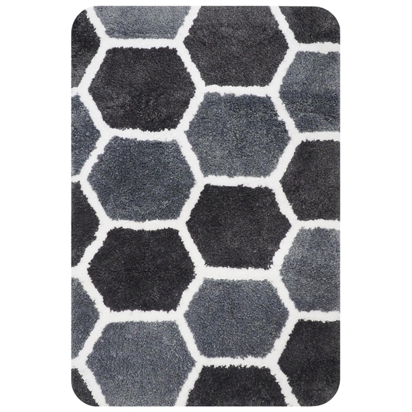 Casa olandese casa olandese Rennes Bathmat 60x90 cm grigio