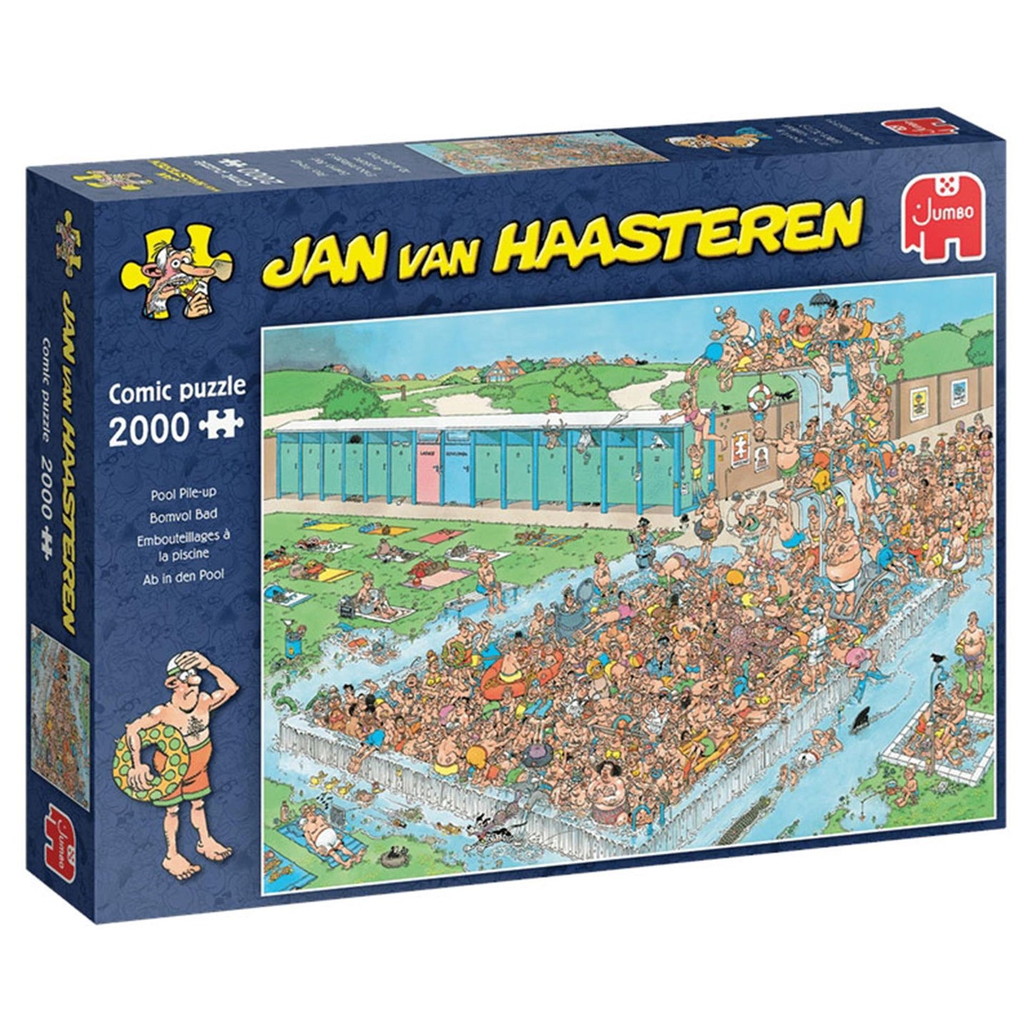 Jan Van Haasteren Legpuzzle - Empaquetado Bad, 2000st.