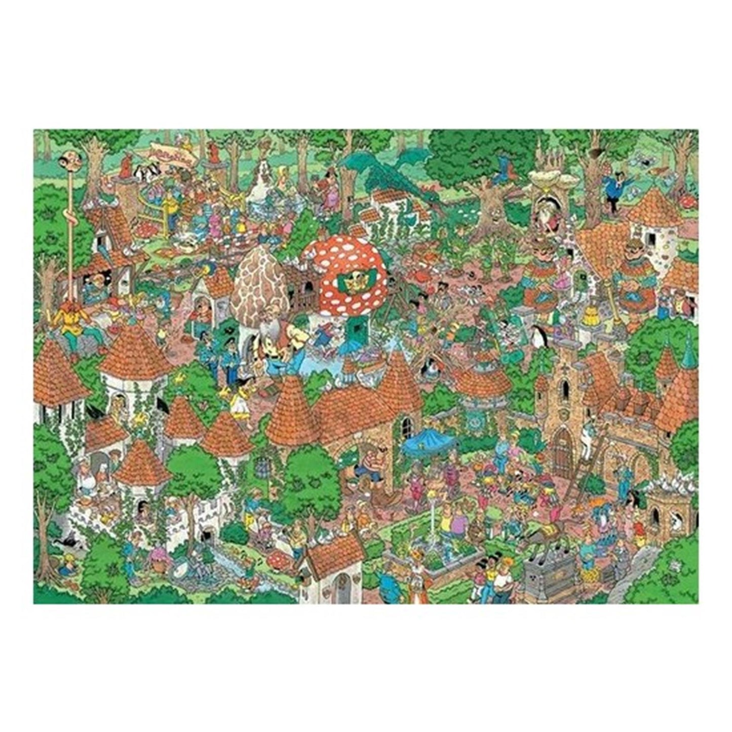 Jan van Haasteren Legpuzzle - Efteling Sprookjesbos, 1000.