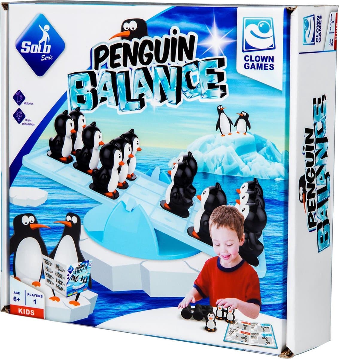 juego de equilibrio de pingüinos